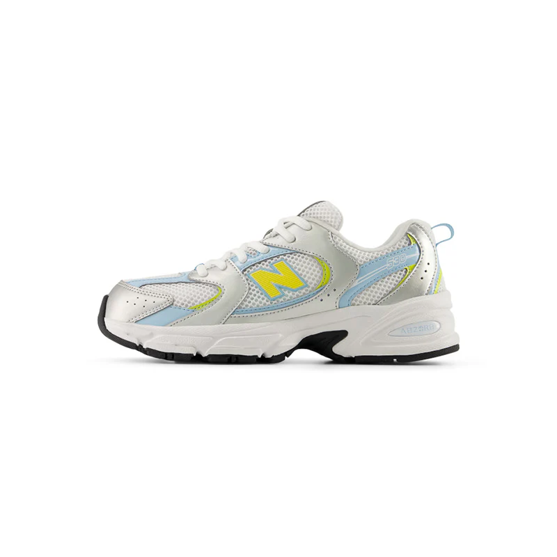 Kid's Grade School 530 Light Silver/Metallic - Image 4