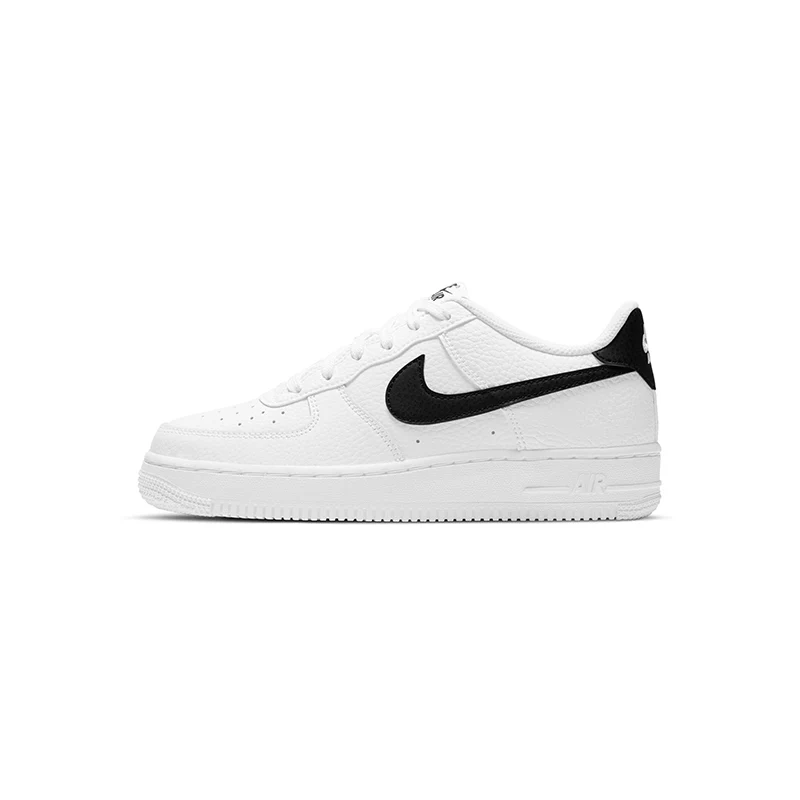 Kid's Grade School Air Force 1 White/Black - Image 4