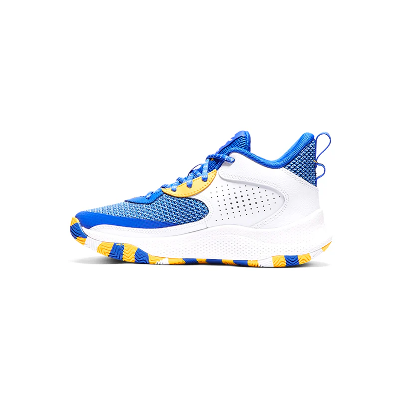 Kid's Grade School Curry 3Z 24 Team Royal/White/Taxi - Image 4