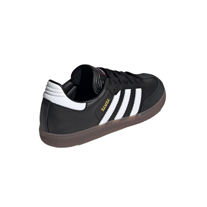 Kid's Grade School Samba Black/White/Red - Image 5