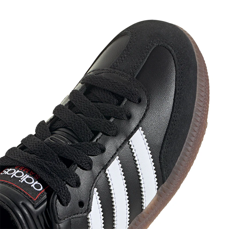 Kid's Grade School Samba Black/White/Red - Image 8
