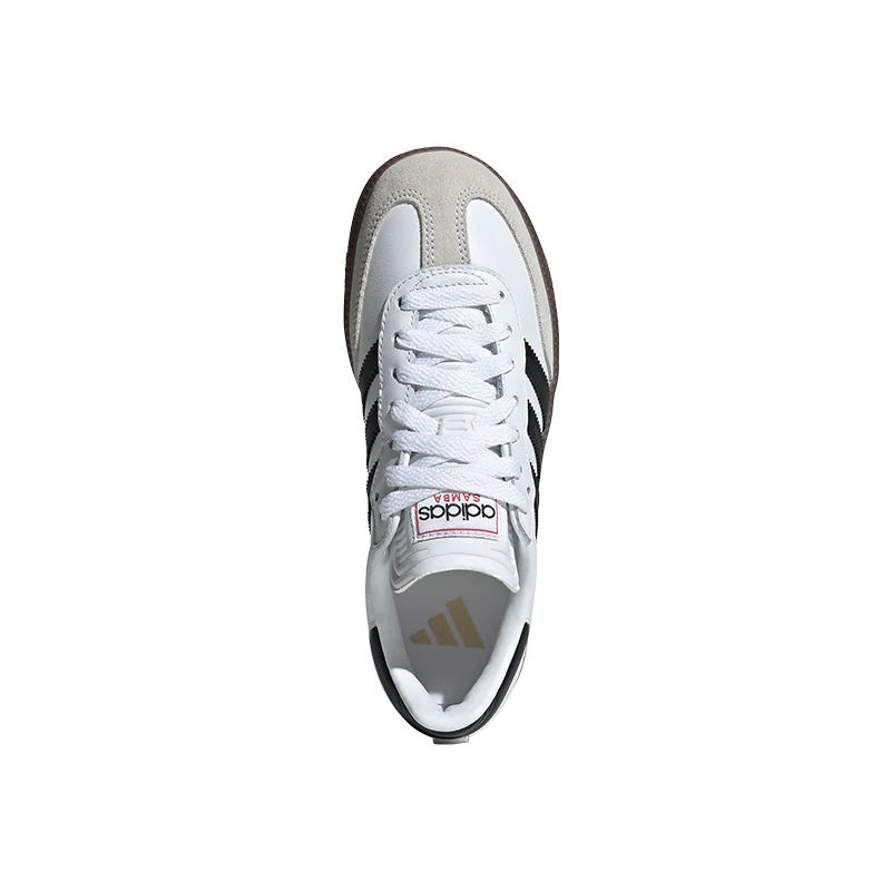 Kid's Grade School Samba White/Black/Red - Image 6