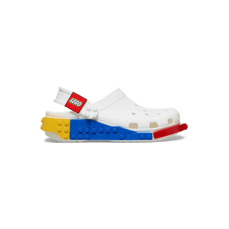 Kid's Preschool 4LW System Clog Lego White - Image 2