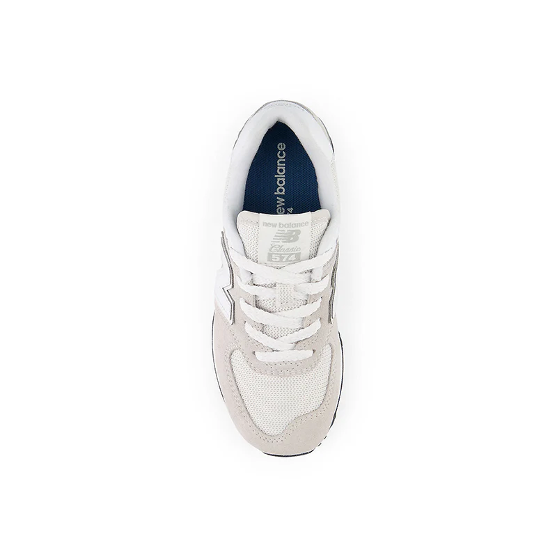 Kid's Preschool 574 Grey/White - Image 4