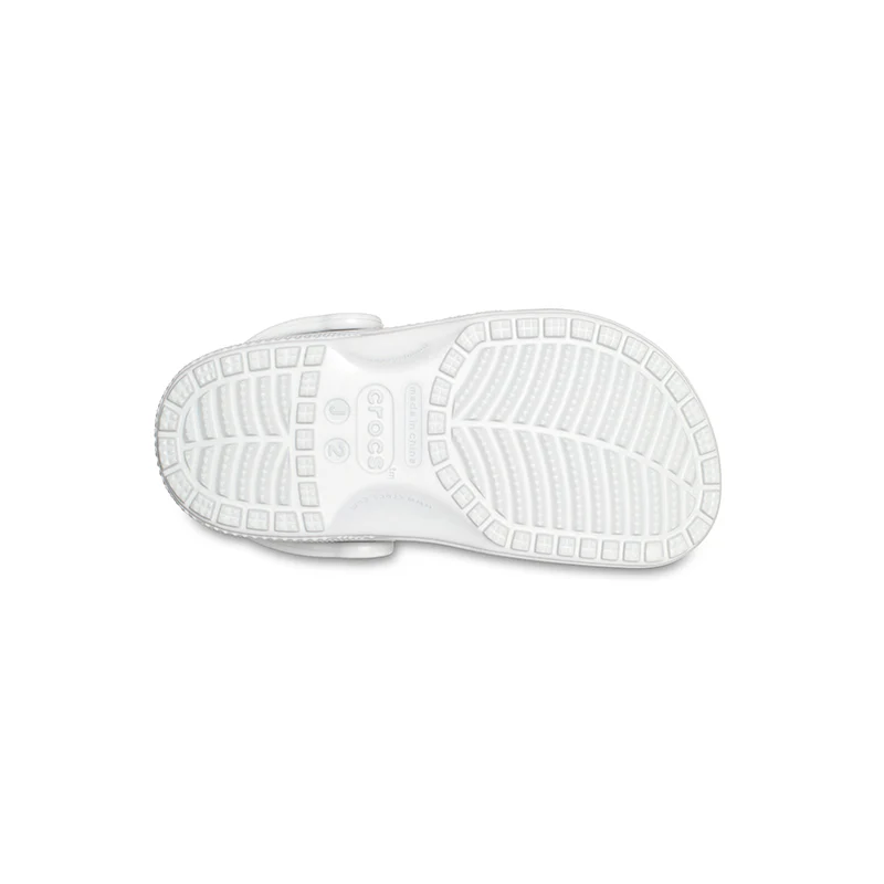 Kid's Preschool Classic Clog White - Image 5