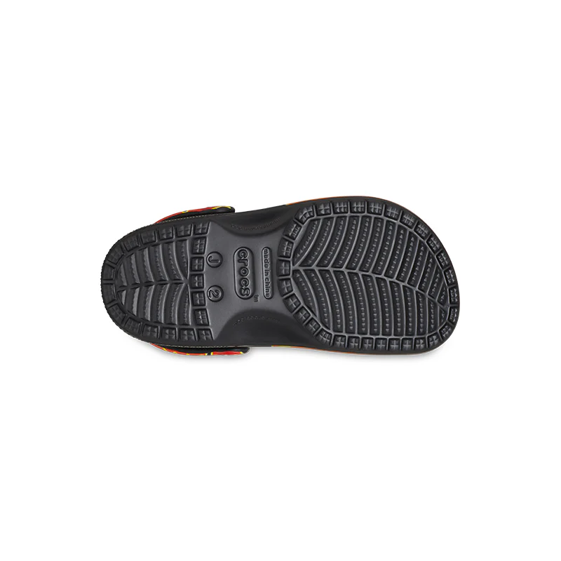 Kid's Preschool Classic Print Clog Flames - Image 8