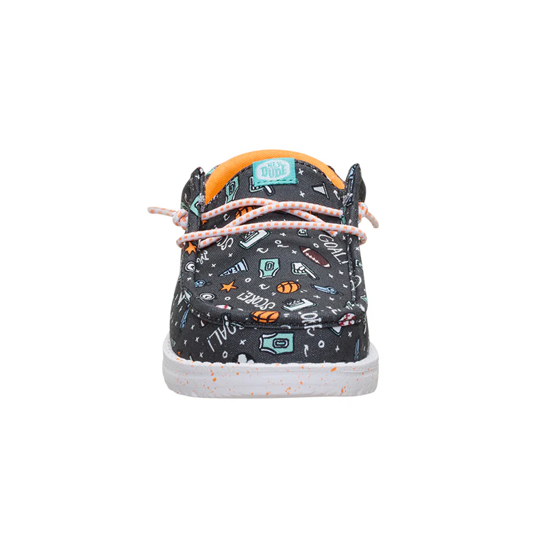 Kid's Preschool Wally Sports Fan Black/Multi - Image 6
