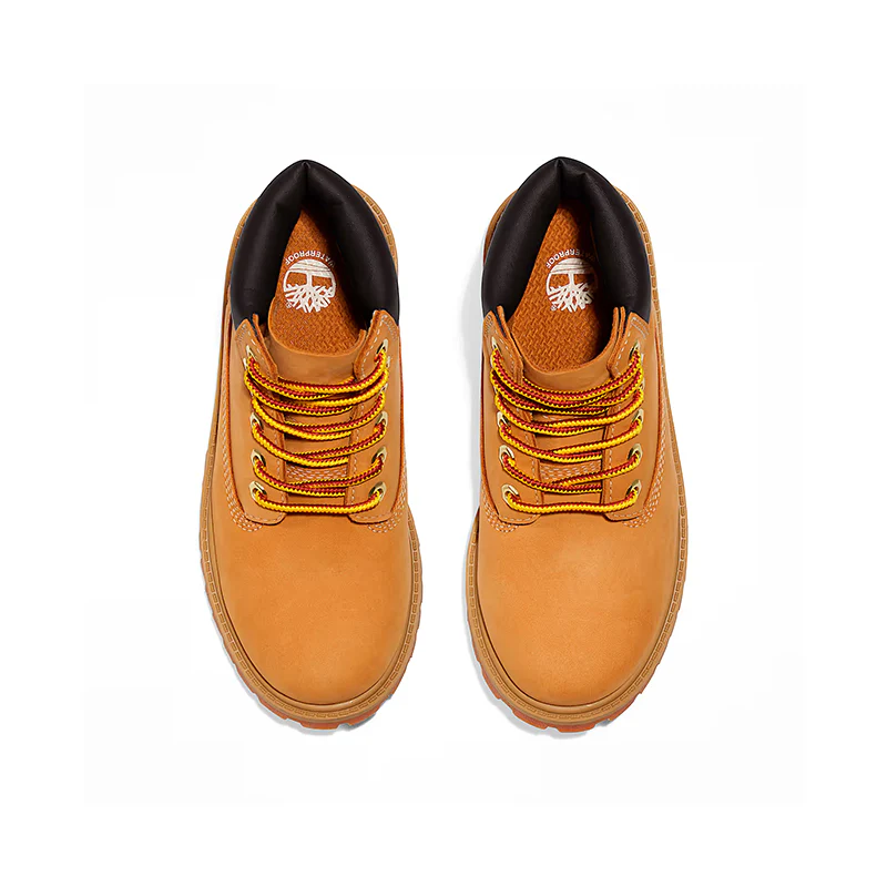 Kid's Preschool 6" Premium Waterproof Wheat Nubuck - Image 9
