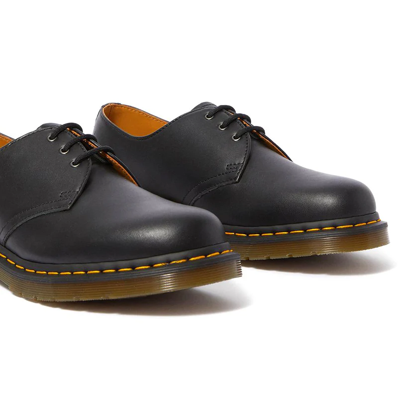Men's 1461 Black Nappa - Image 4