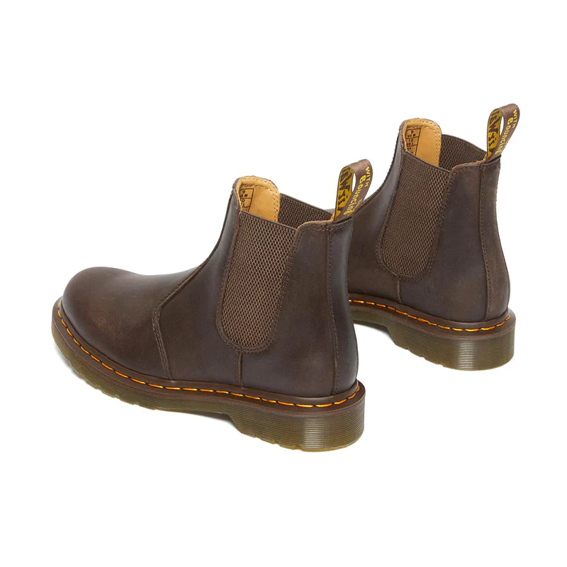Men's 2976 Yellow Stitch Dark Brown Crazy Horse - Image 6