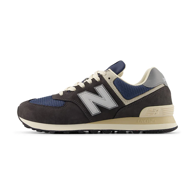 Men's 574 Black Cement/Slate Grey - Image 4