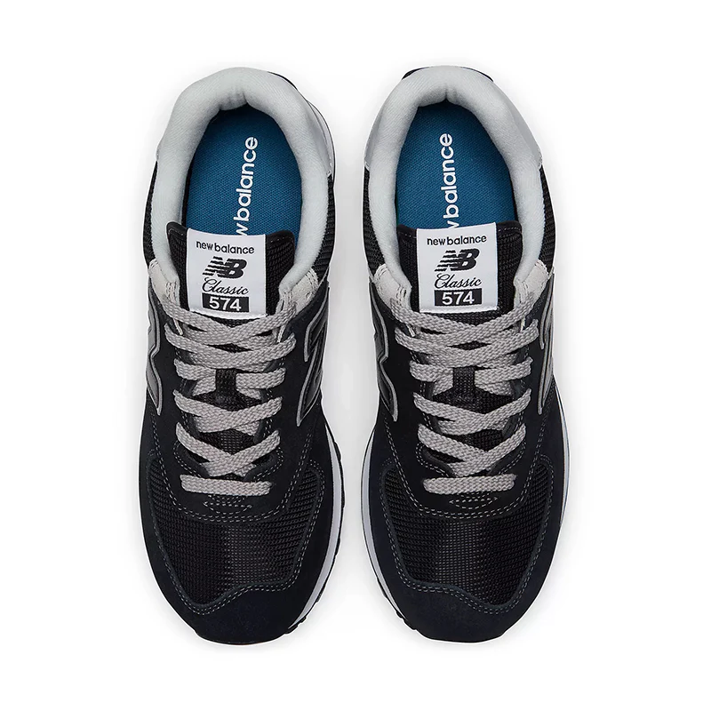 Men's 574 Black/White - Image 6