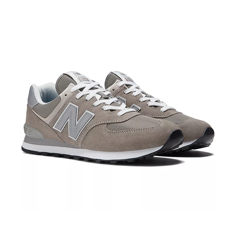 Men's 574 Grey/White - Image 4