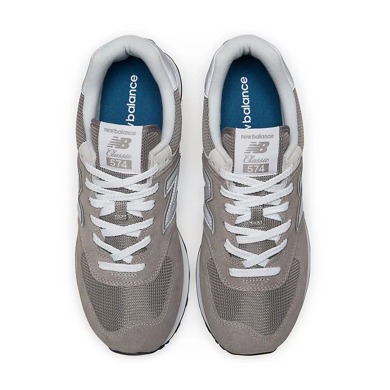 Men's 574 Grey/White - Image 8