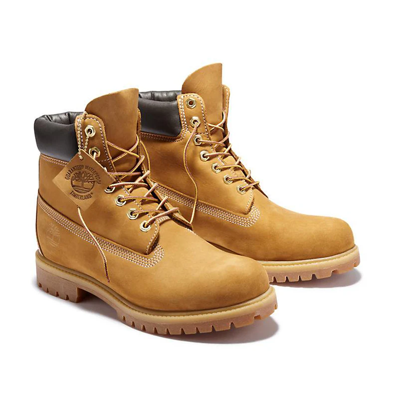 Men's 6" Premium Waterproof Wheat - Image 3