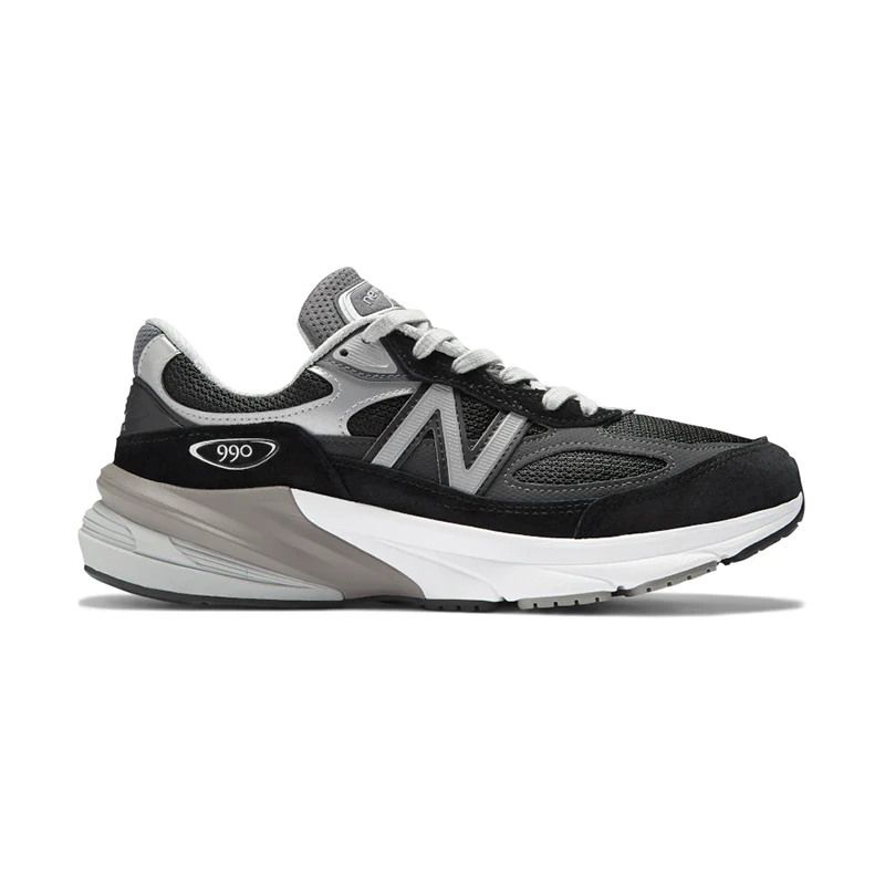 Men's 990 V6 Black/White - Image 3