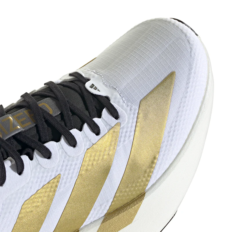 Men's Adizero EVO SL White/Matte Gold/Black - Image 8