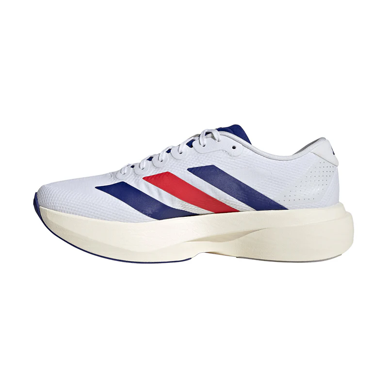 Men's Adizero EVO SL White/Mystery Ink/Ruby - Image 4