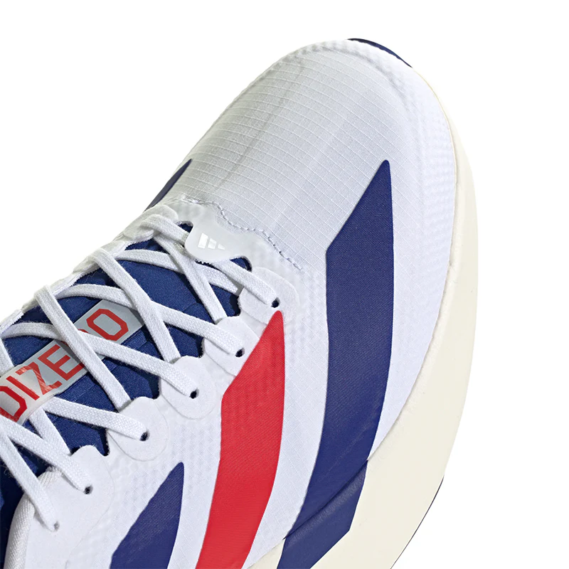 Men's Adizero EVO SL White/Mystery Ink/Ruby - Image 7