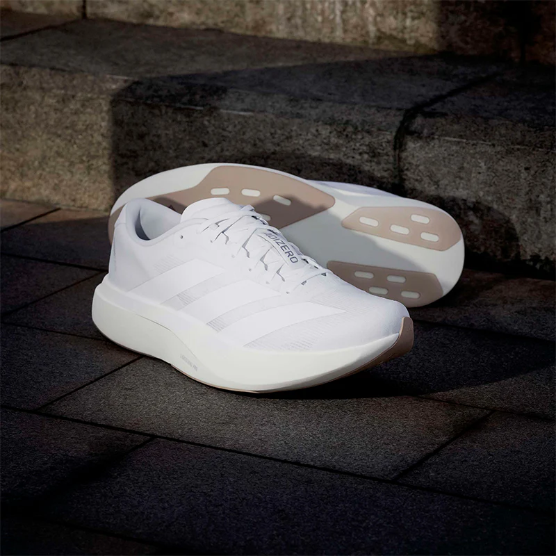 Men's Adizero EVO SL White/White/Sandstone - Image 5