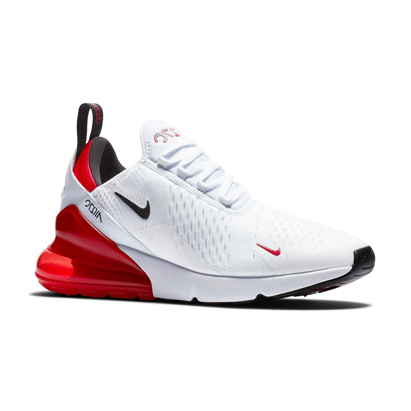 Men's Air Max 270 White/Black/Red - Image 2