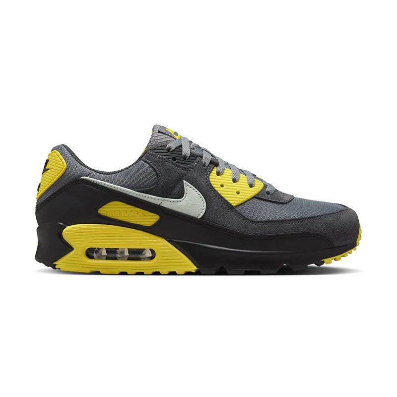 Men's Air Max 90 Smoke Grey/Light Silver - Image 3