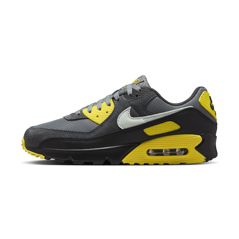 Men's Air Max 90 Smoke Grey/Light Silver - Image 4