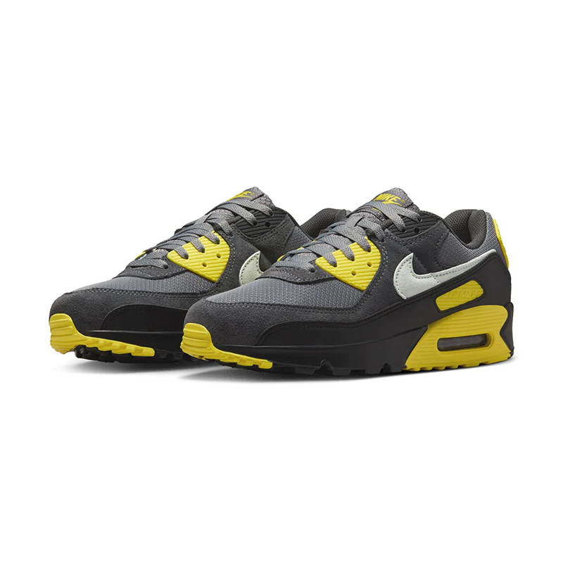 Men's Air Max 90 Smoke Grey/Light Silver - Image 5