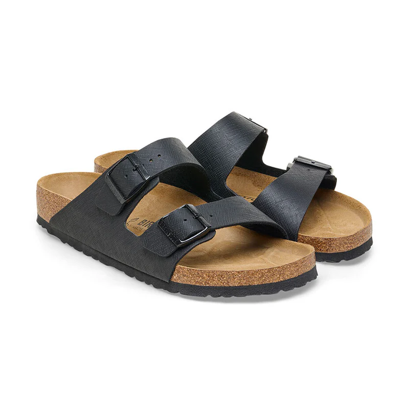 Men's Arizona Saffiano Black Birko-Flor - Image 4