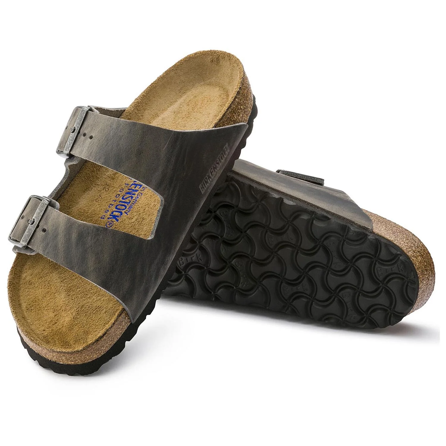 Men's Arizona Soft Footbed Iron Oiled Leather - Image 4