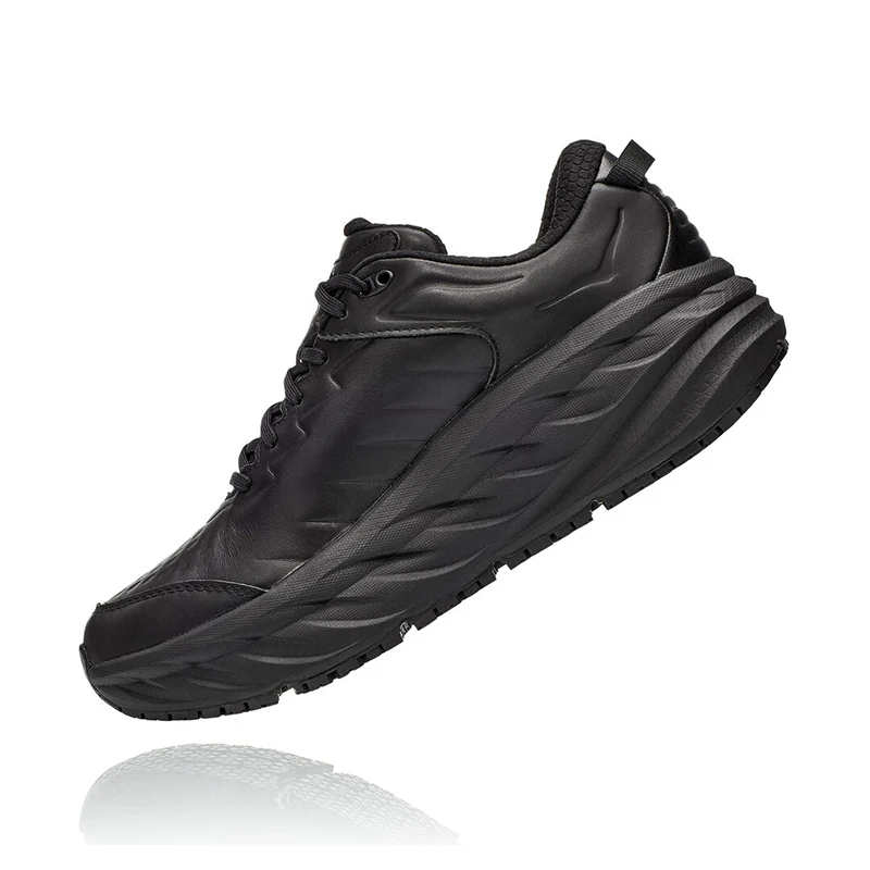 Men's Bondi Slip Resistant (WIDE) Black/Black - Image 3