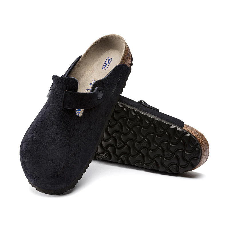 Men's Boston Soft Footbed Midnight Suede - Image 3