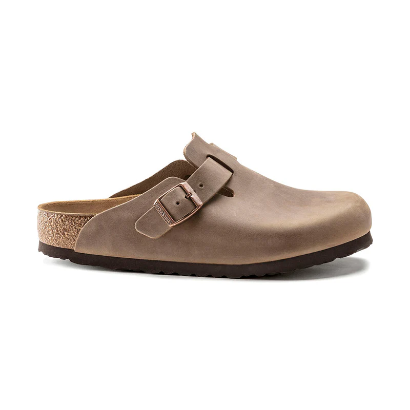 Men's Boston Tobacco Oiled Leather - Image 3