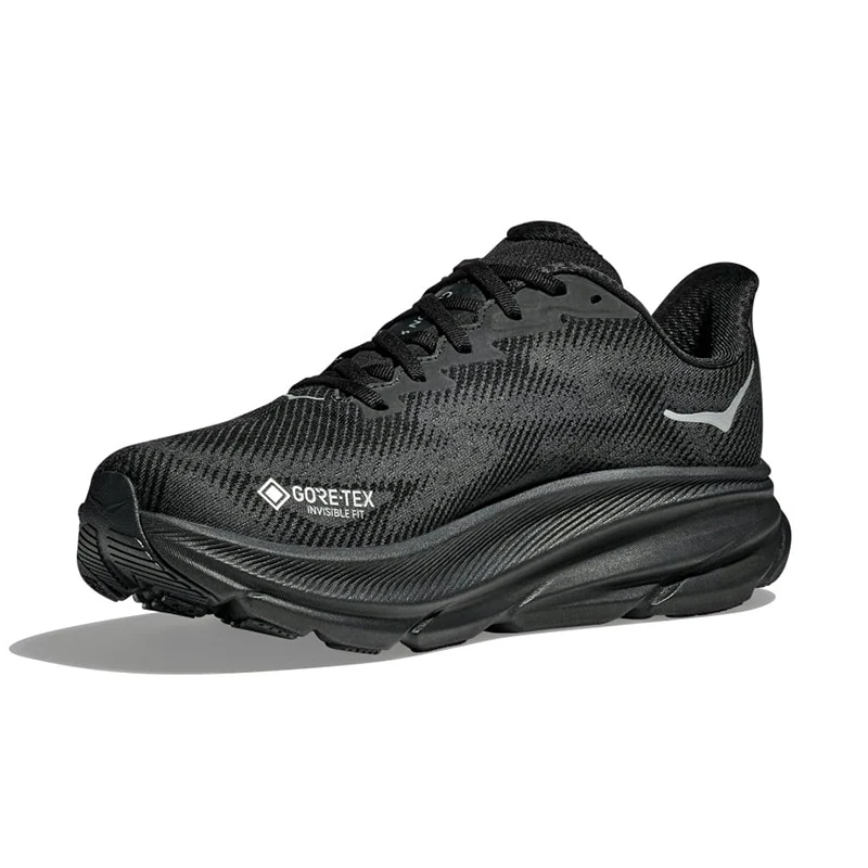 Men's Clifton 9 GTX Black/Black - Image 3