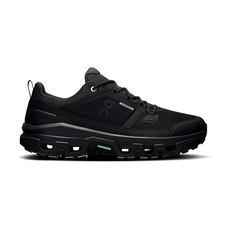 Men's Cloudrock Low Waterproof Black/Black - Image 3