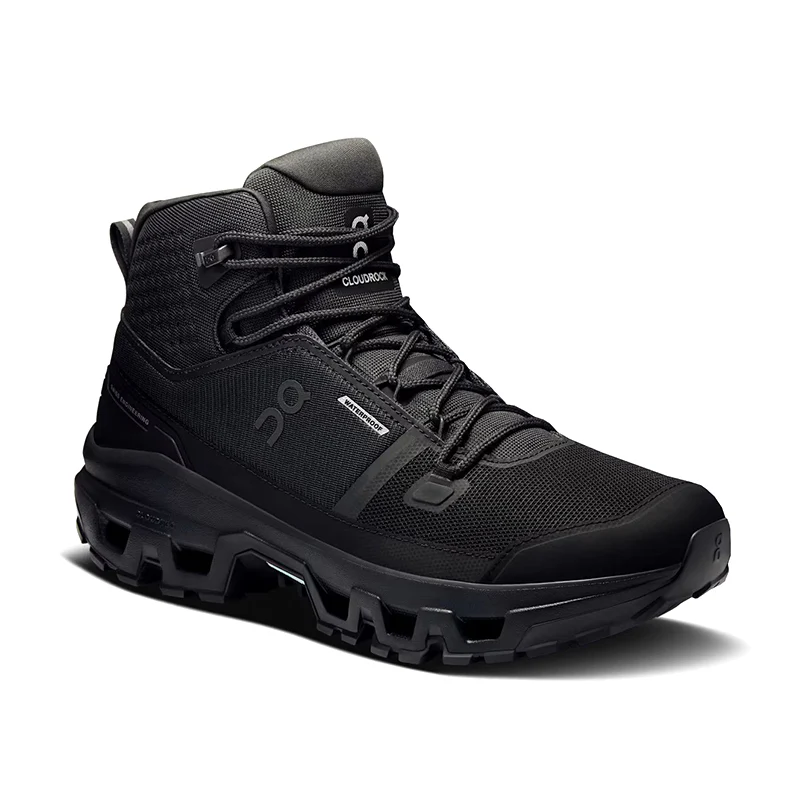 Men's Cloudrock Mid Waterproof Black/Black - Image 2