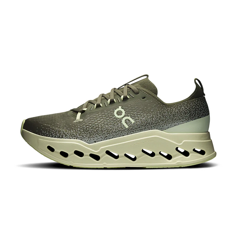Men's Cloudsurfer Max (WIDE) Olive/Seedling - Image 4