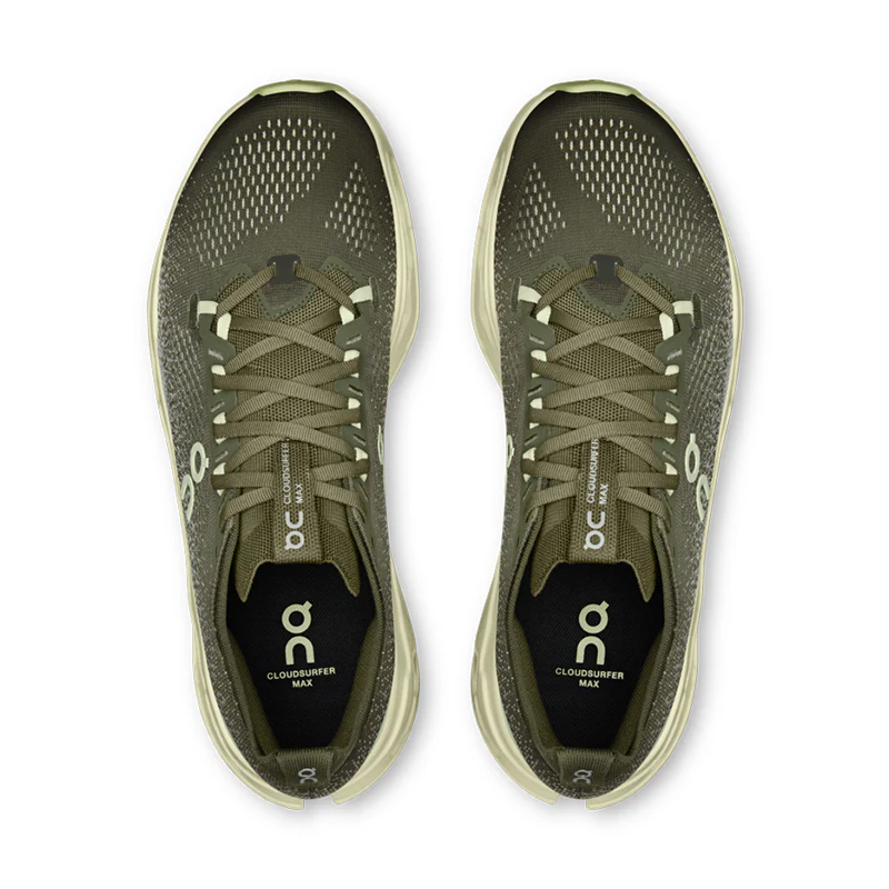 Men's Cloudsurfer Max (WIDE) Olive/Seedling - Image 7