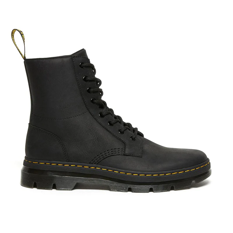 Men's Combs Leather Black Wyoming - Image 3