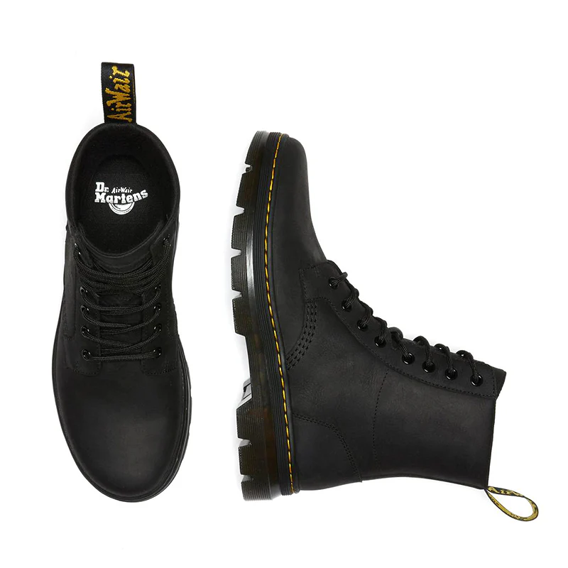 Men's Combs Leather Black Wyoming - Image 7