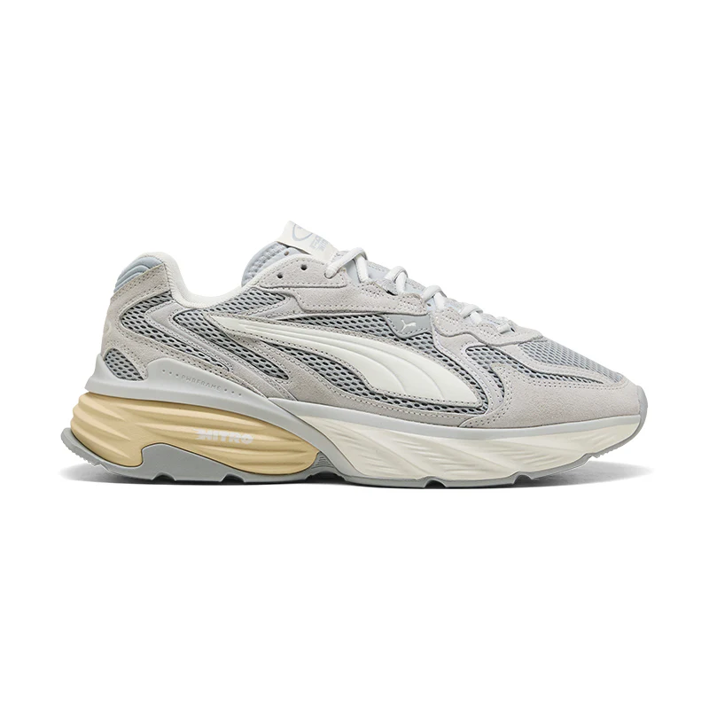 Men's Fade Nitro LS Cool Light Grey/White - Image 2