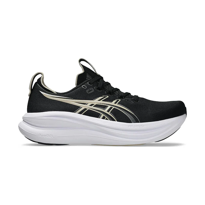 Men's Gel-Nimbus 28 Black/Feather Grey - Image 2