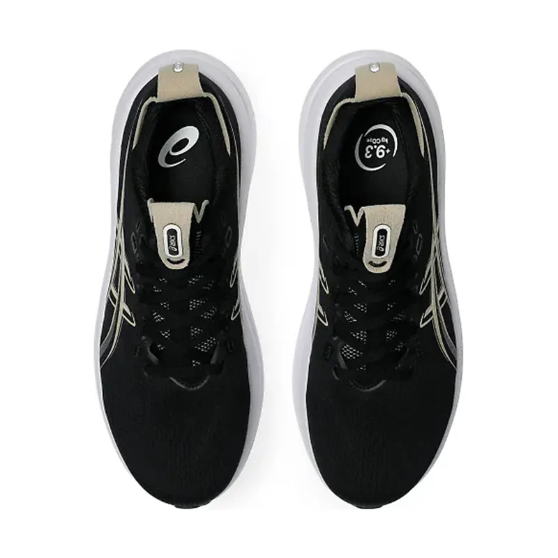 Men's Gel-Nimbus 28 Black/Feather Grey - Image 5