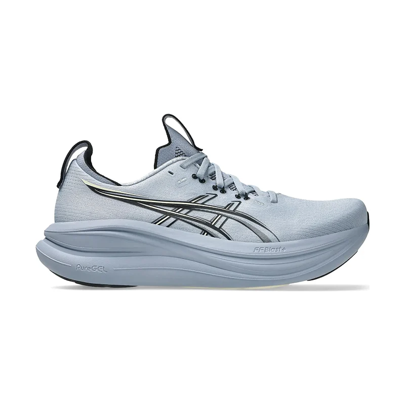 Men's Gel-Nimbus 28 Grey Blue/Black - Image 2