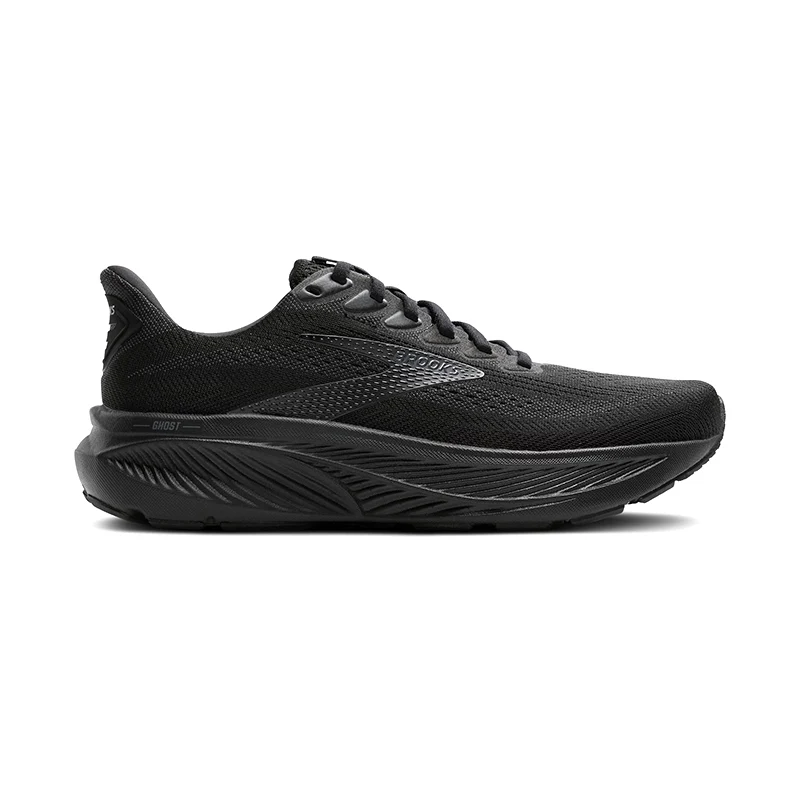 Men's Ghost 17 (WIDE) Black/Black/Ebony - Image 3