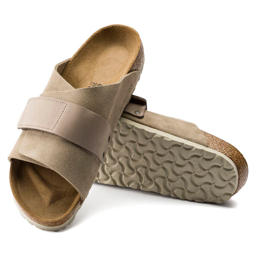 Men's Kyoto Taupe Suede - Image 6