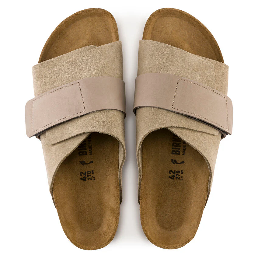 Men's Kyoto Taupe Suede - Image 7
