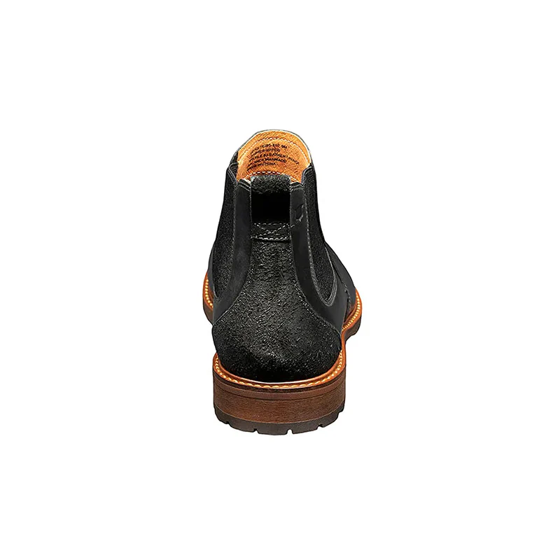 Men's Lodge Plain Toe Black Crazy Horse - Image 6