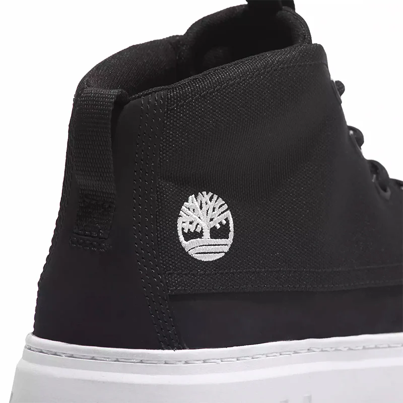 Men's Maple Grove Mid Sneaker Black Nubuck - Image 8
