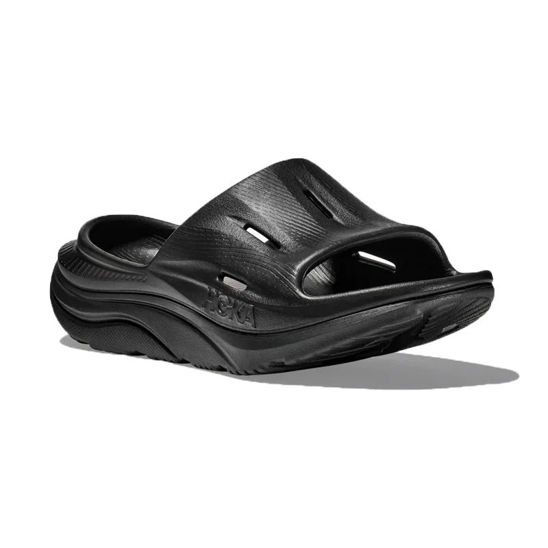Men's Ora Recovery Slide 3 Black - Image 2